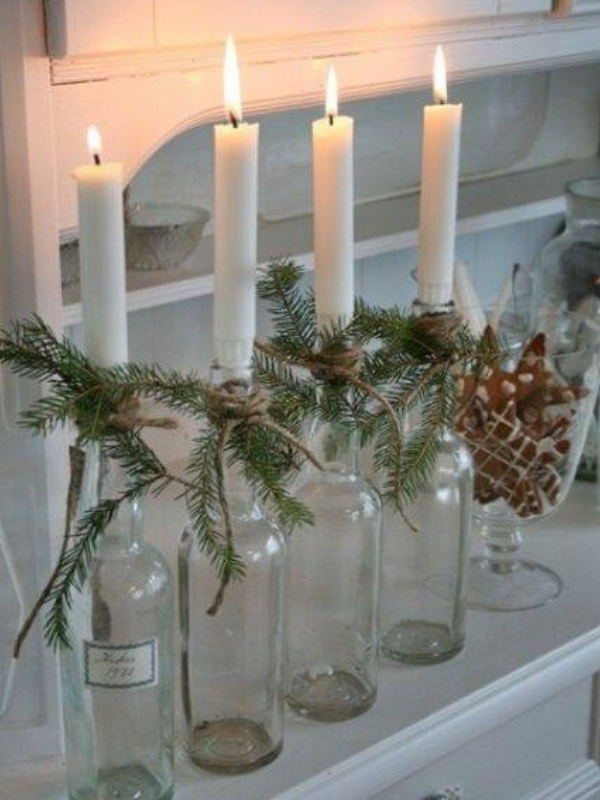 modelos de enfeites de natal reciclados garrafas