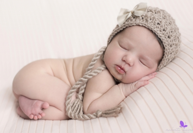 ideia ensaio fotografico de bebe puro