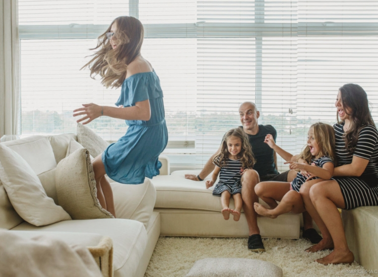 fazer ensaio fotográfico de família espontâneo
