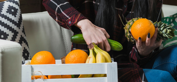 como escolher fruta pelo toque