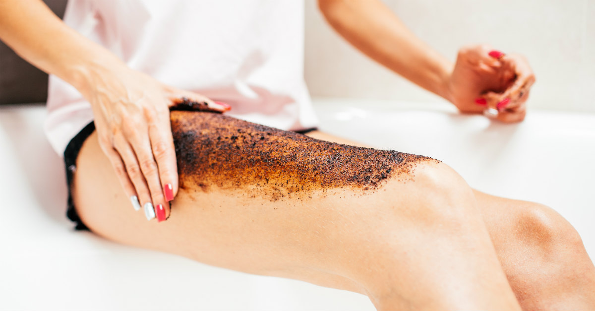esfoliante caseiro para celulite