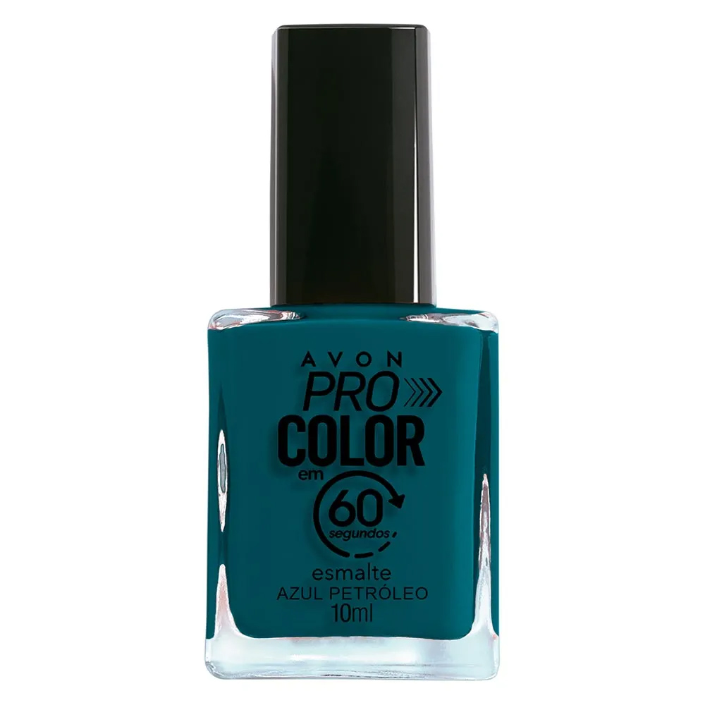 esmalte avon seca em 60 segundos azul petroleo