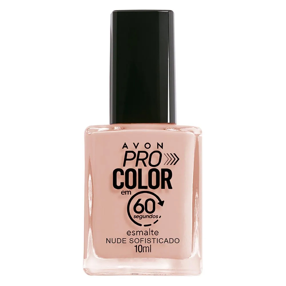 esmalte avon seca em 60 segundos nude sofisticado