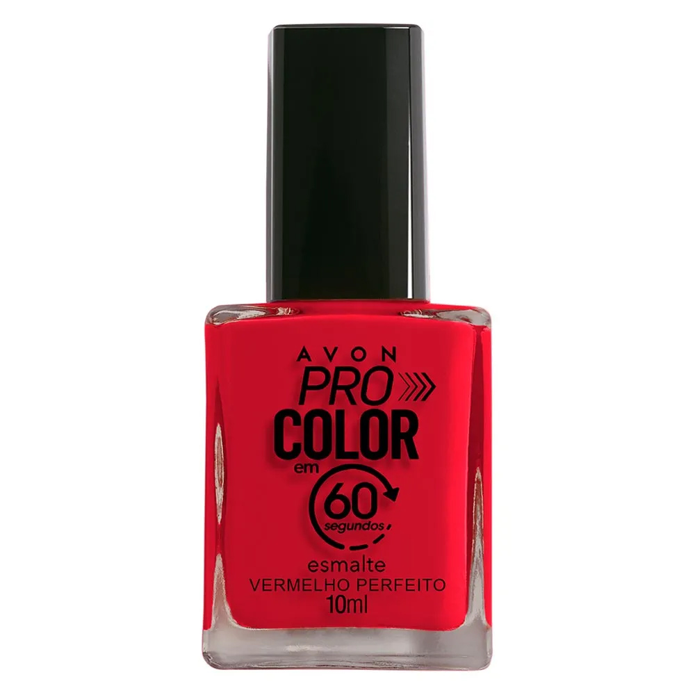 esmalte avon seca em 60 segundos vermelho perfeito