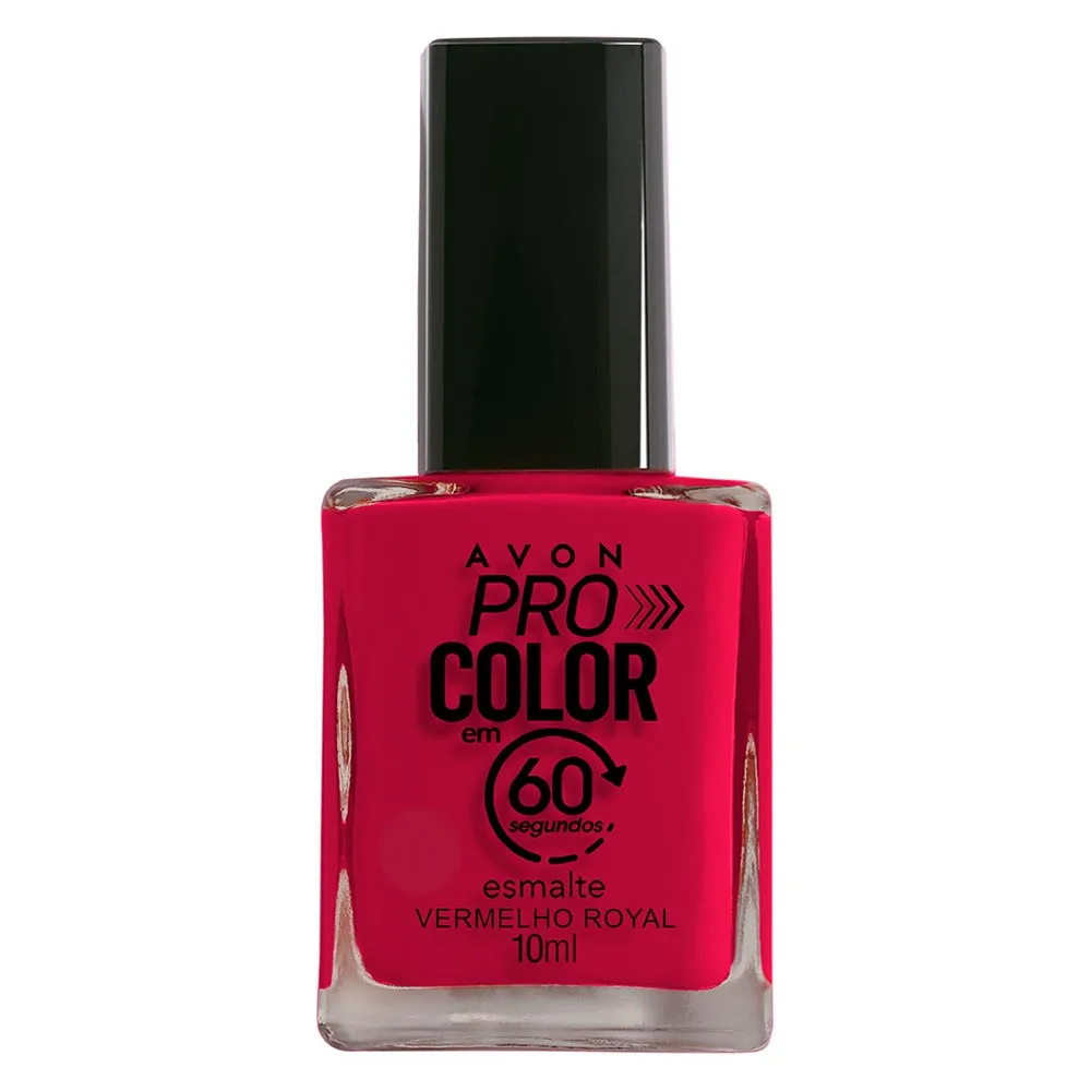 esmalte avon seca em 60 segundos vermelho royal