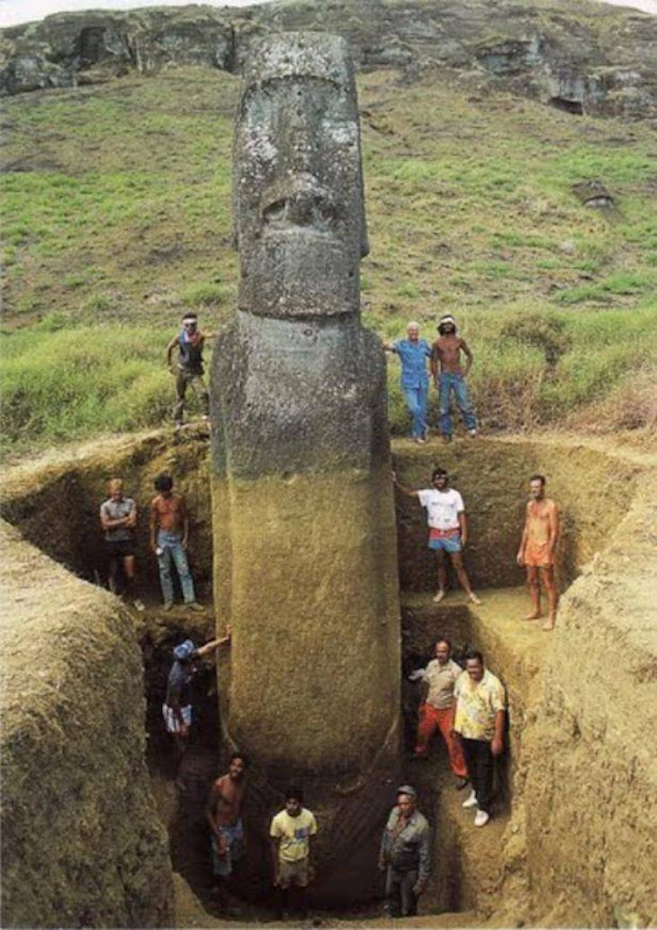 estátuas da ilha de páscoa