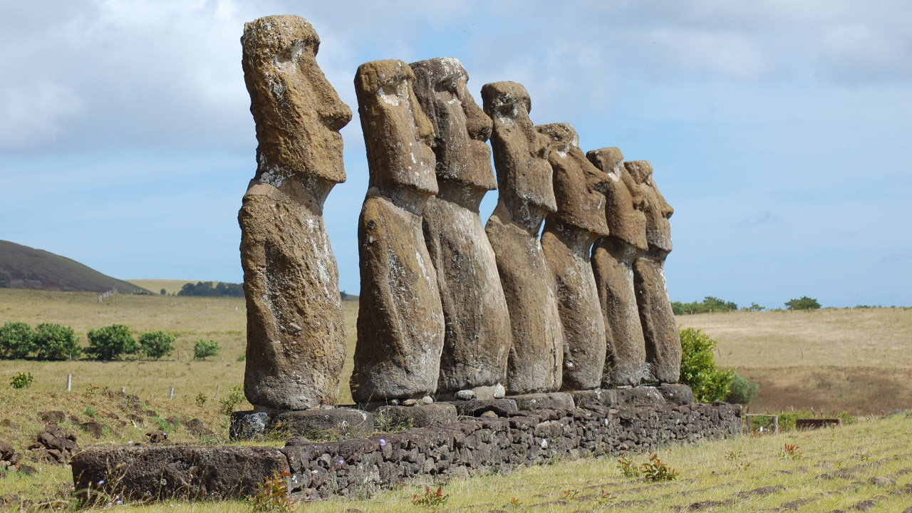 estátuas da ilha de páscoa