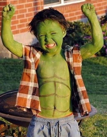 ideia fantasia infantil hulk