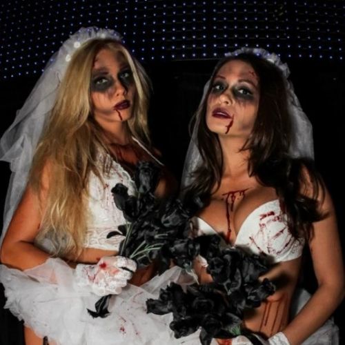 fantasia noivas zumbis