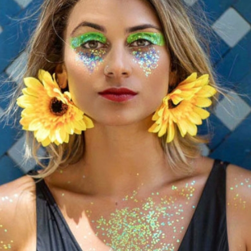 ideia fantasias de carnaval flor