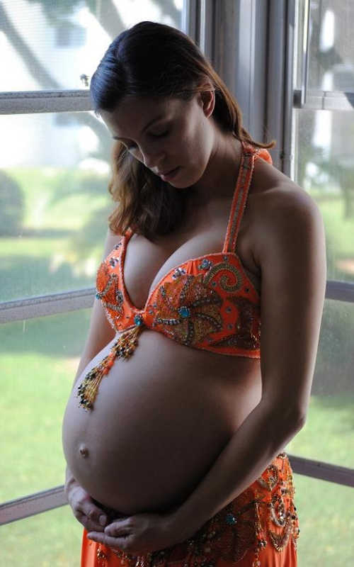 ideia de fantasias de carnaval para gravidas odalisca