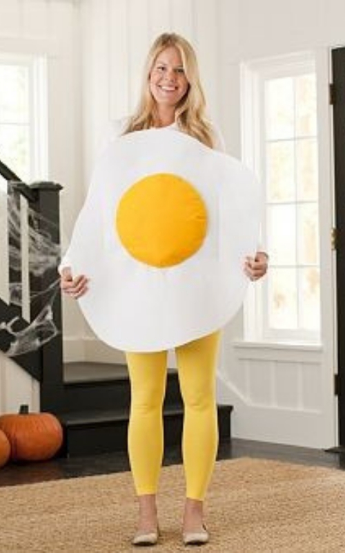ideia de fantasias de carnaval para gravidas ovo