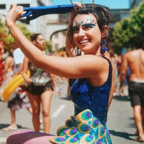 ideia fantasias de carnaval pavao