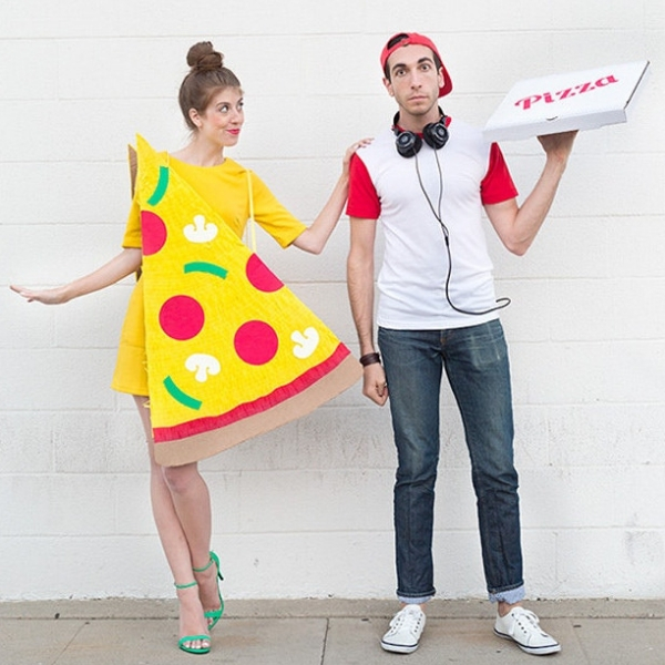 melhores fantasias de casal para halloween pizza