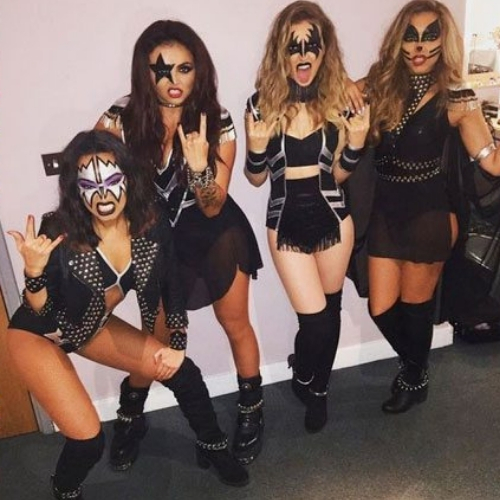 ideias de fantasias de halloween para amigas kiss