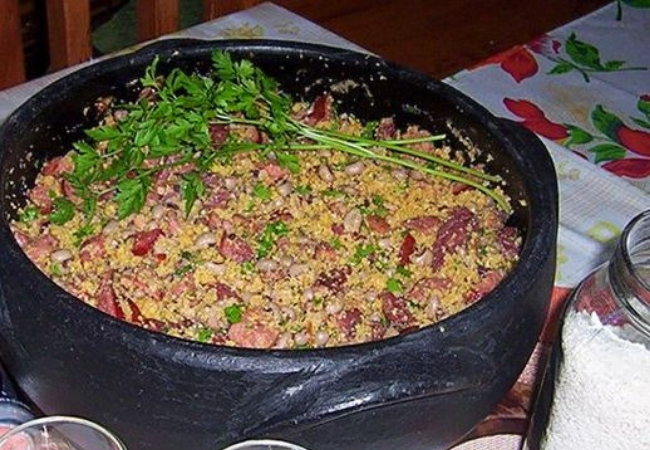 farofa de feijão fradinho