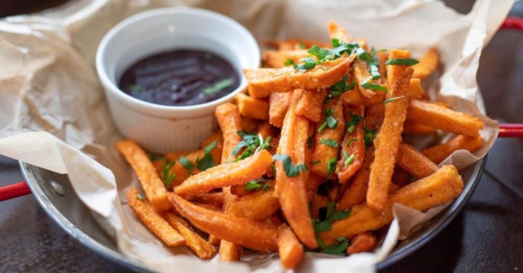 batata frita na panela de pressão