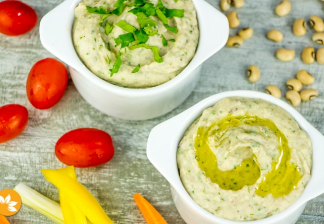 feijão fradinho em pasta