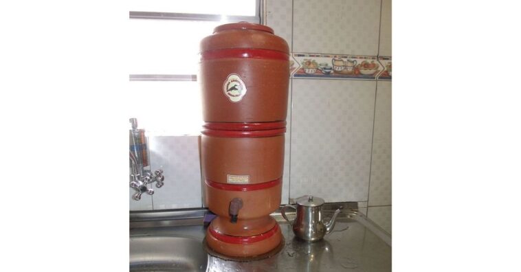 filtro de barro mofa