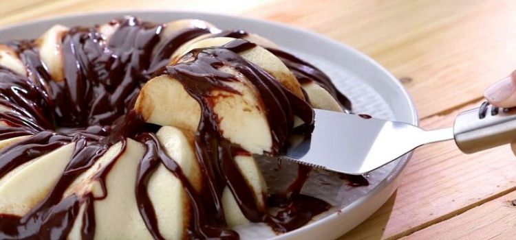 receita flan de nutella