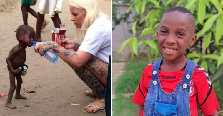 fotos atuais de menino resgatado na nigéria