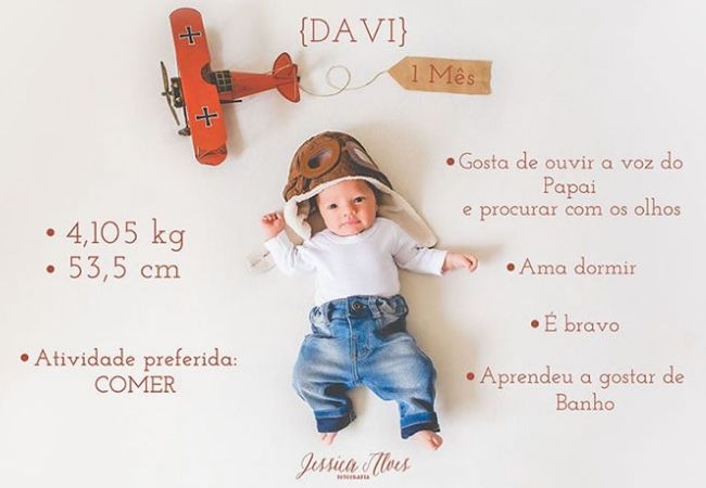 fotos infos do bebê