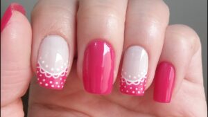 francesinha rosa rendas