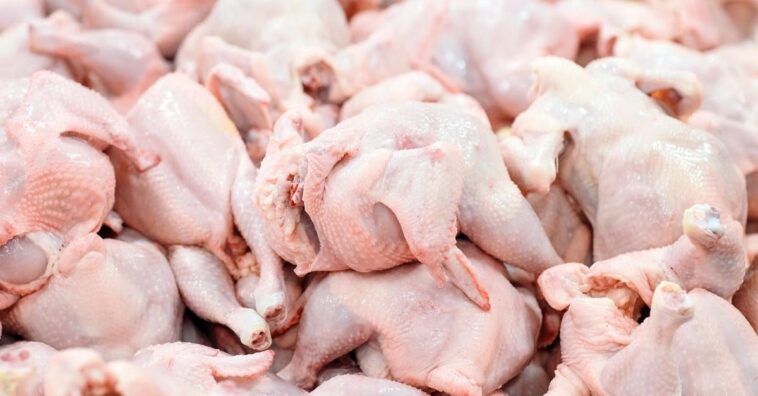 frango importado para a China com covid