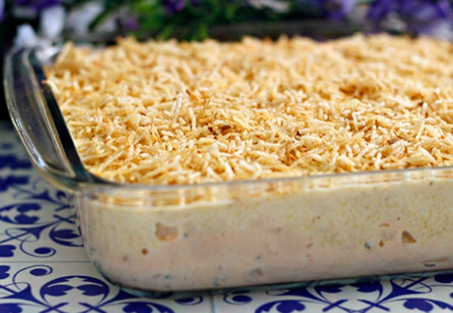 receita fricasse de frango champignon