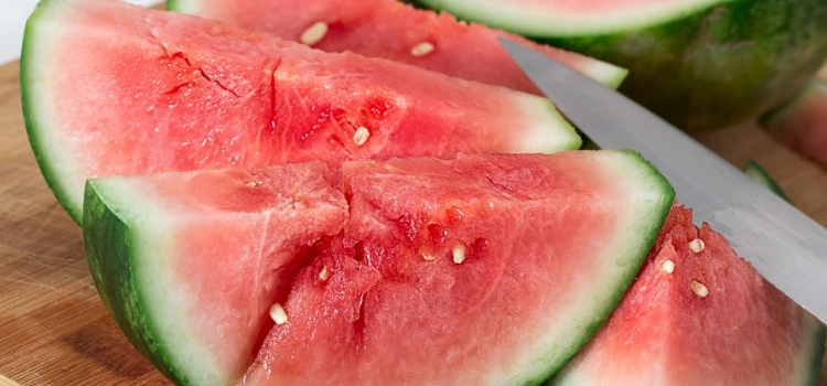 melhores frutas do verão melancia