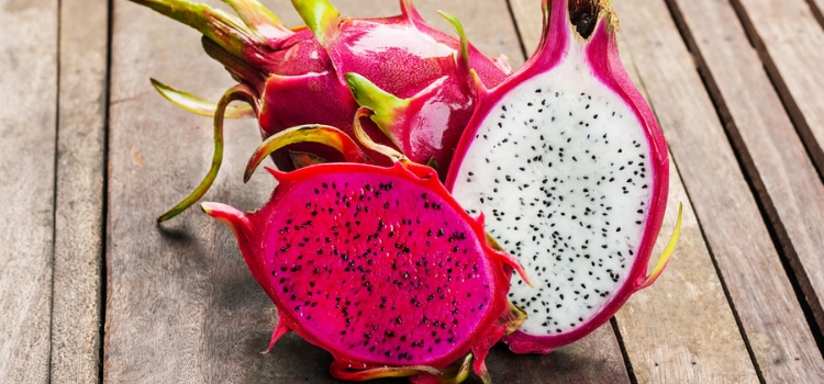 frutas exóticas tipo pitaya