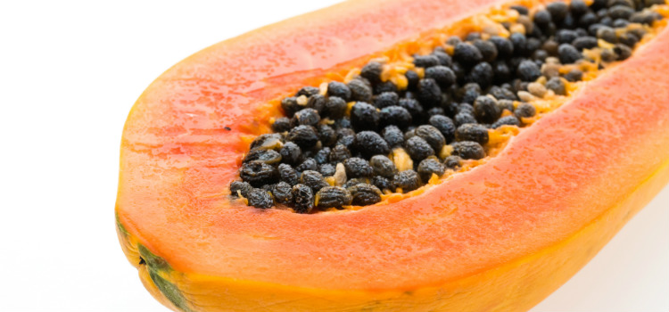 frutas ricas em vitamina C mamão