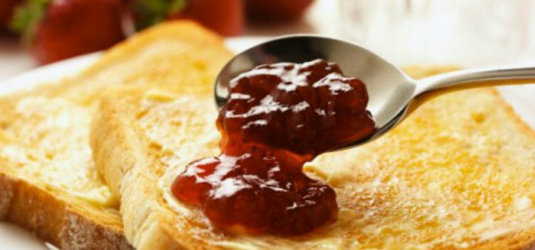 geleia de morango com limão