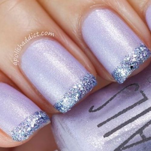 francesinha diferente modelo glitter sobretom