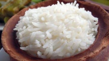 gosto de queimado do arroz