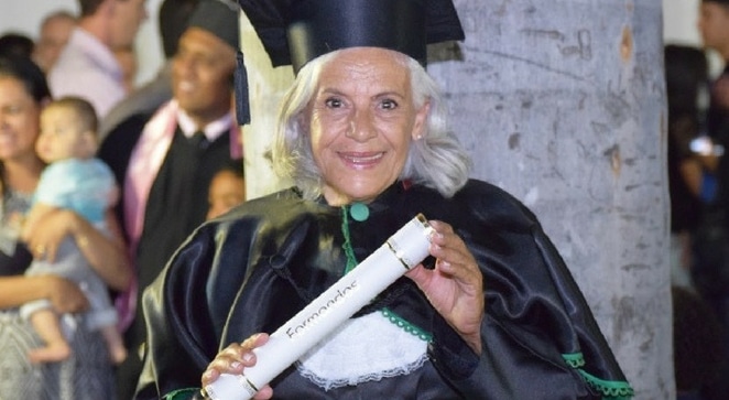 graduação de Maria Madalena Silva