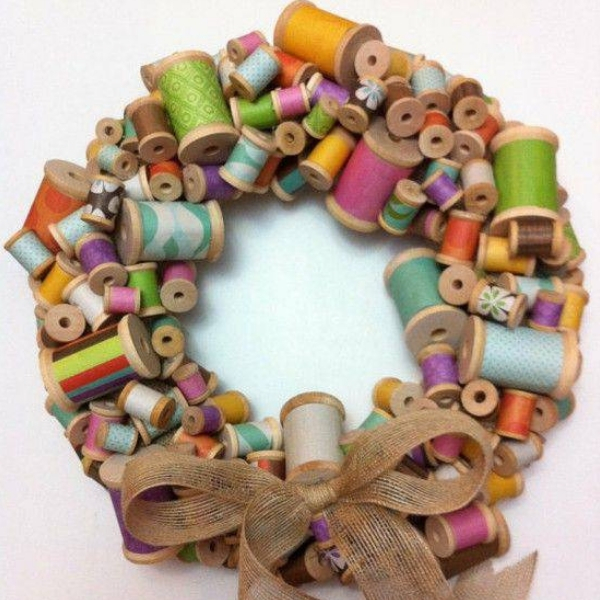 modelos guirlandas de natal carretel