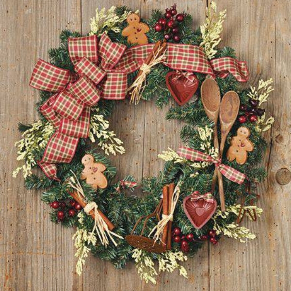 modelos guirlandas de natal cozinha