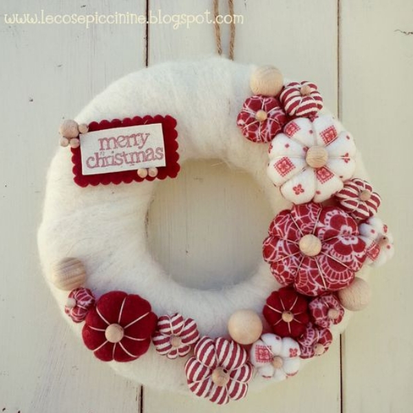 modelos guirlandas de natal linha