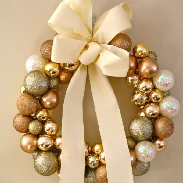 modelos guirlandas de natal metalizada