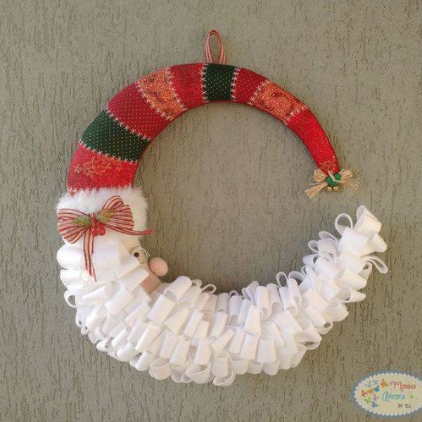 modelos guirlandas de natal noel