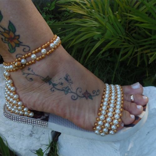 modelo de havaianas customizadas sandalia aberta