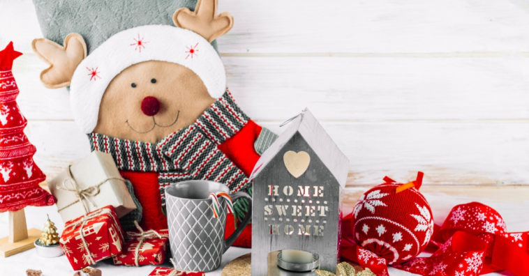 enfeites de natal de feltro