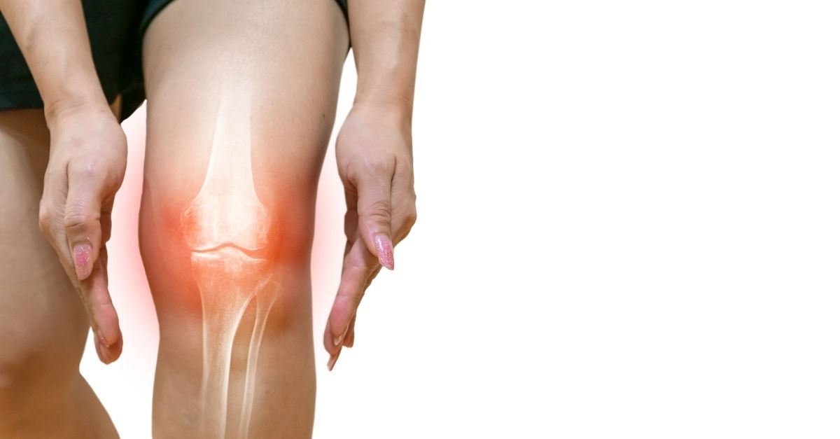 joelho inchado