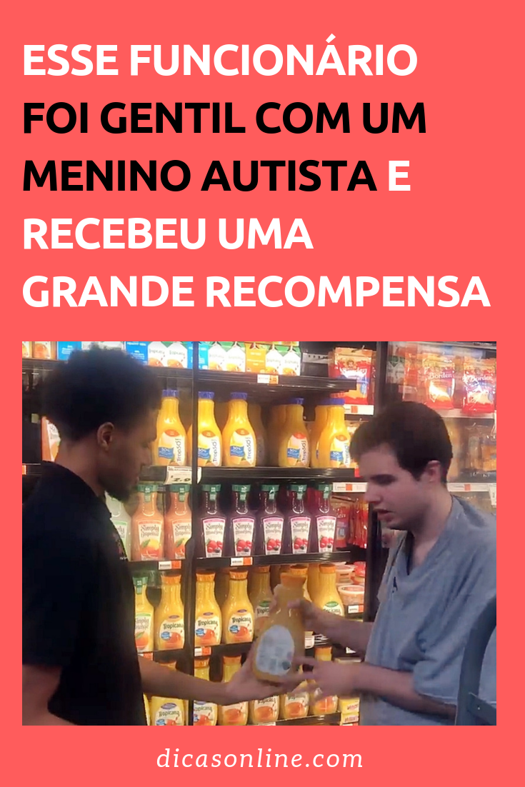 jovem ganha carro por ser gentil com autista