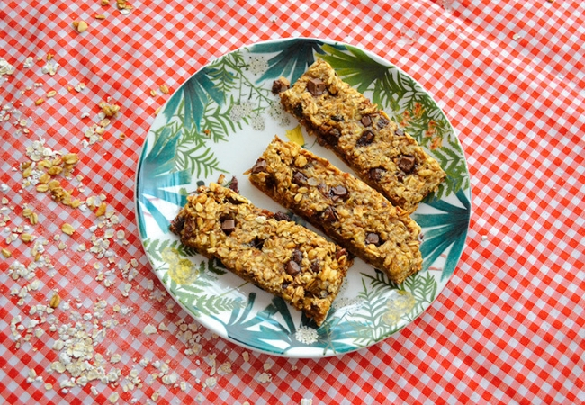 lanches rápidos barras de cereais