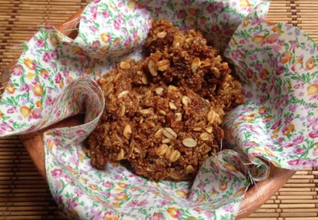 lanches rápidos biscoito doce integral