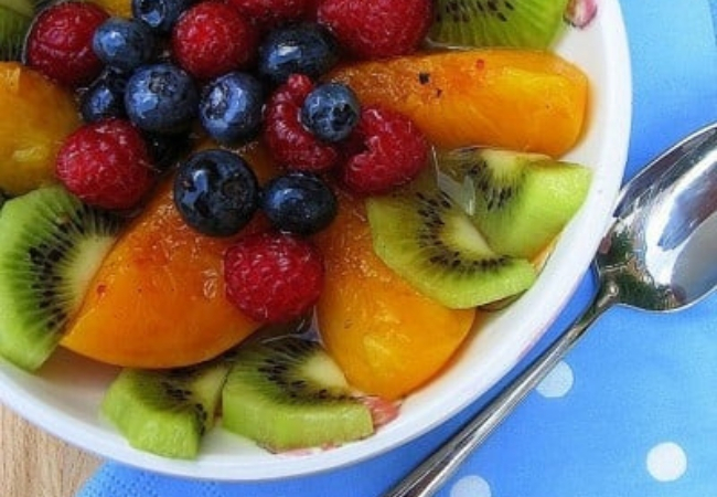 lanches rápidos salada de frutas