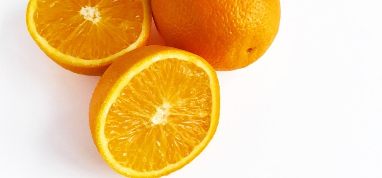 laranja para unhas saudáveis