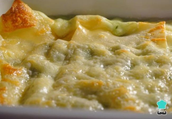 lasanha de brócolis e carne